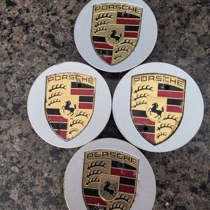 Porsche Original Wheel Center Caps 65mm Genuine